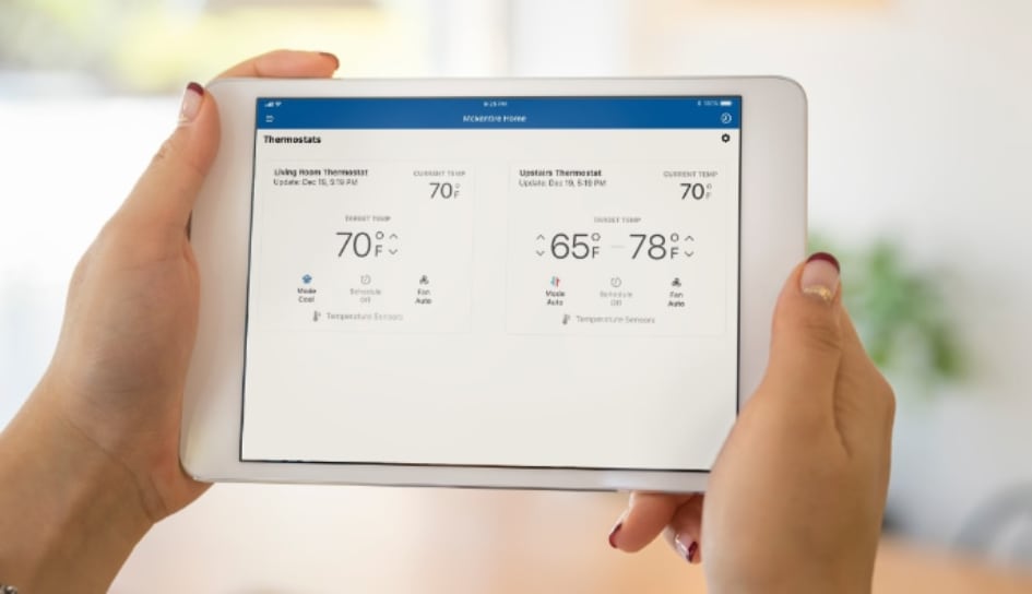 Thermostat control in Roanoke